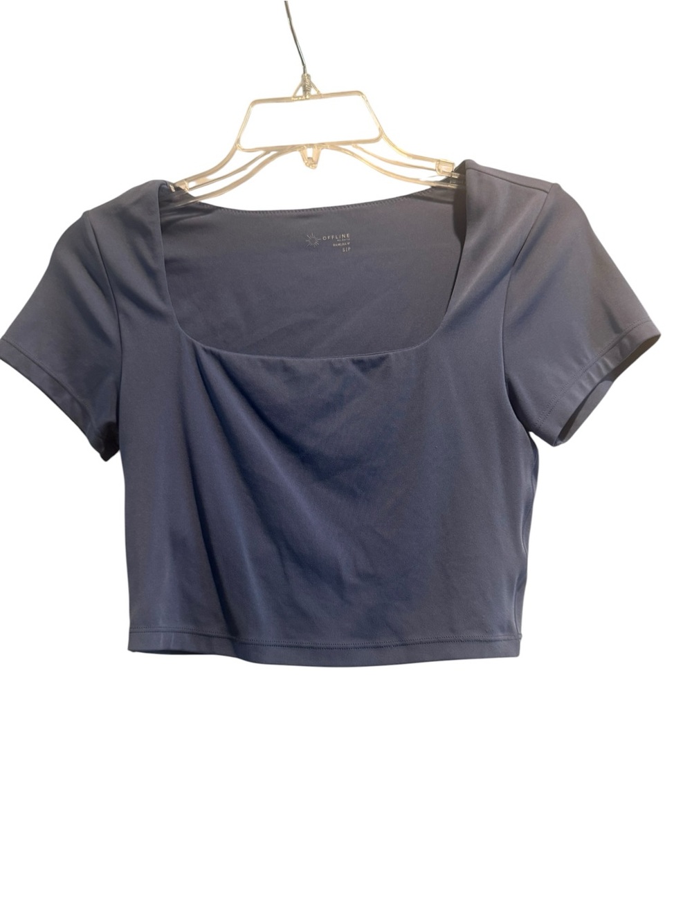 EUC Offline by Aerie Square Neck Cropped Top
